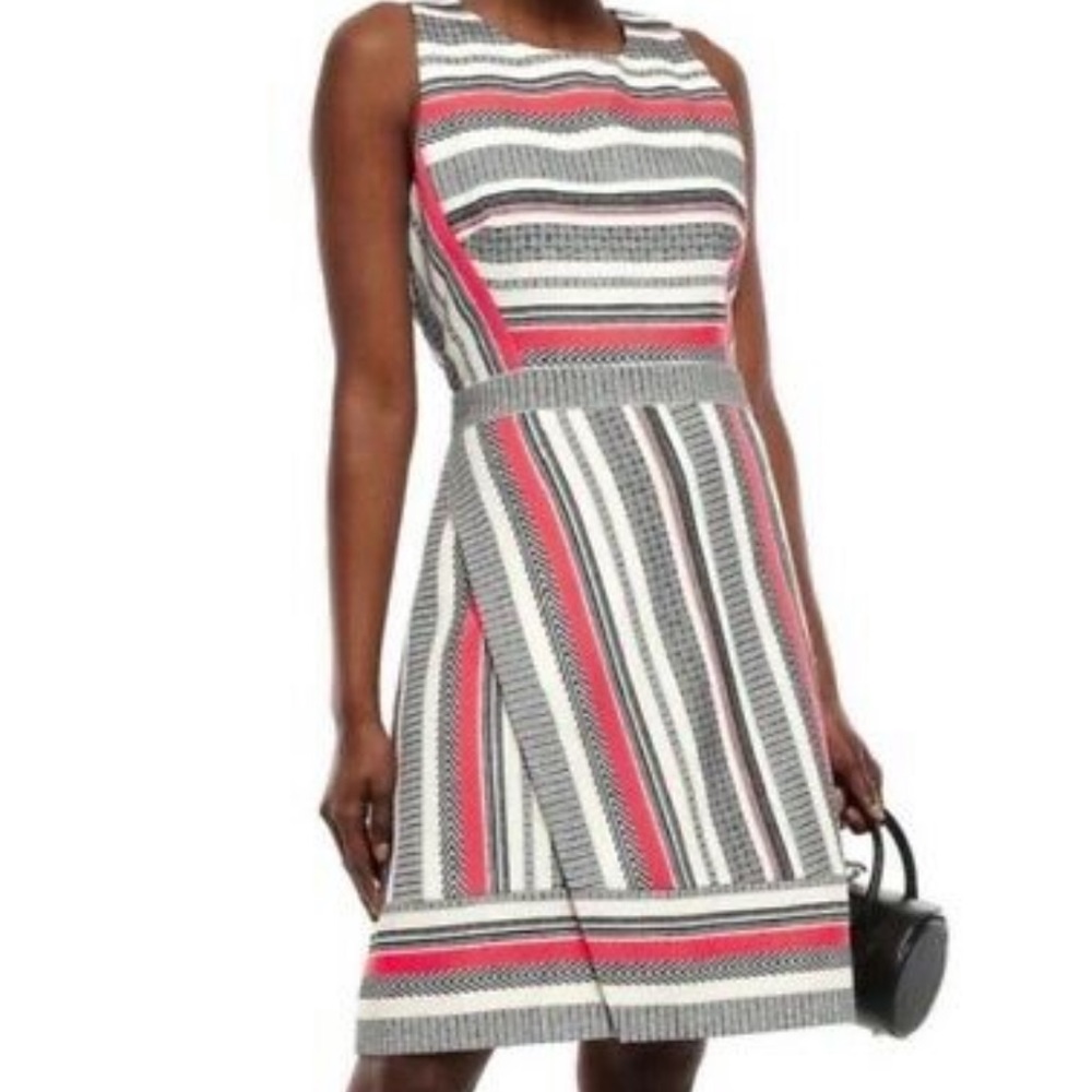 NWT Kate Spade Ribbon Jacquard A-Line Dress Size4